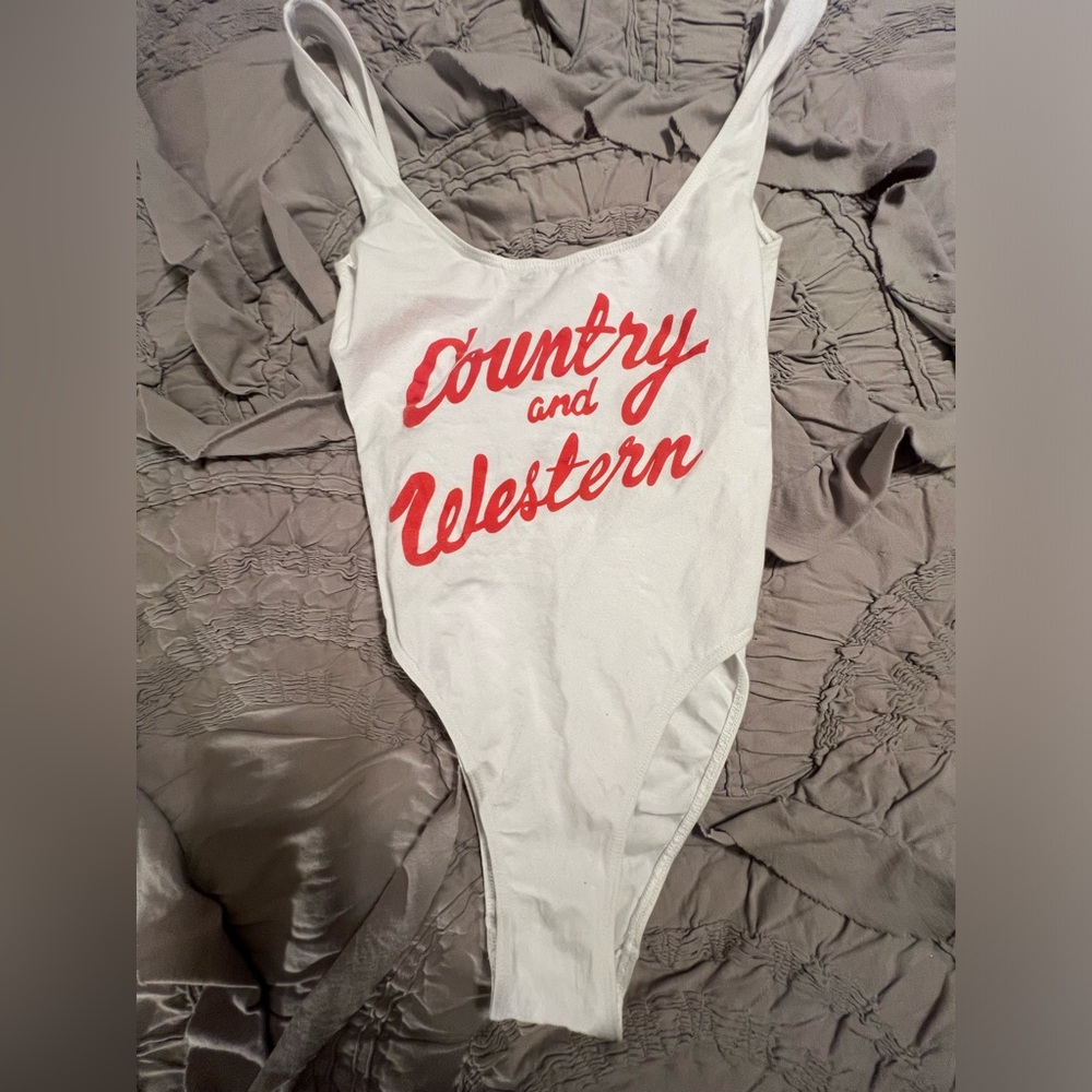Vinyl Ranch bodysuit County and Western